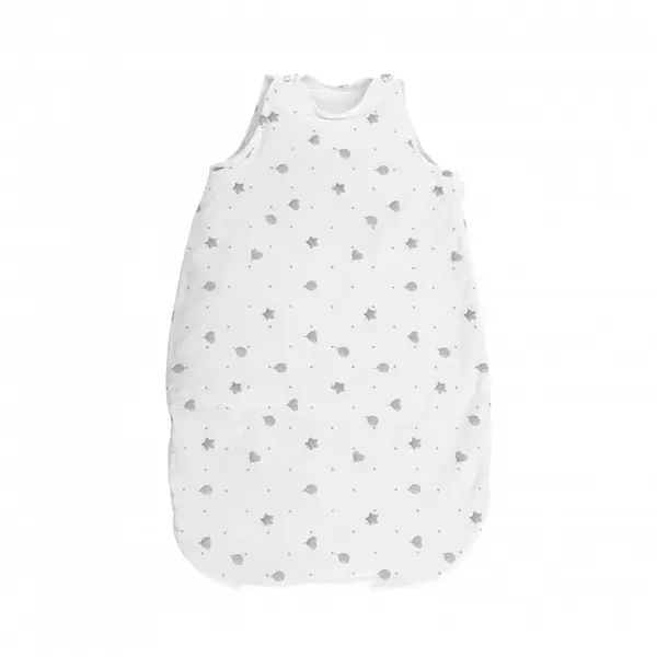 Sac de dormit de iarna 95 cm bumbac ranforce Train Grey