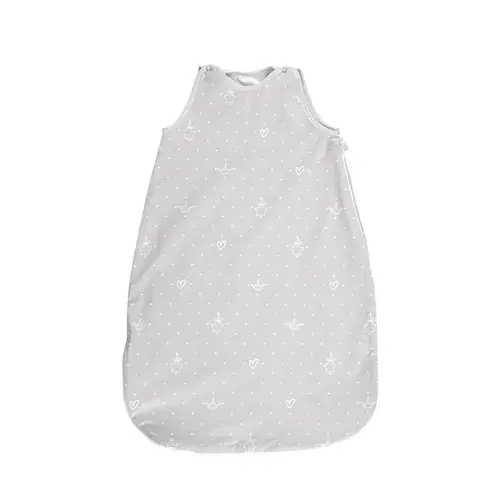 Sac de dormit de vara Lorelli Bear Grey, 85 cm, 12-18 luni, bumbac ranforce