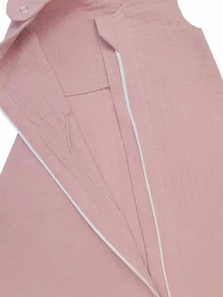 Sac de dormit din Muselina Blushing pink 95 cm