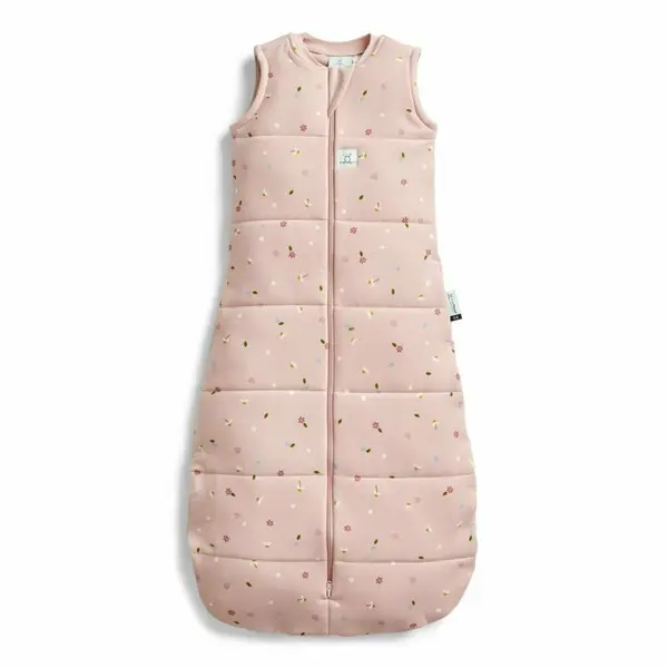 Sac de dormit, ErgoPouch, Jersey, 8-24 luni, 8-14 kg, TOG 2.5, Bumbac organic, Fermoar bidirectional, Lavabil la masina, Croiala slim fit, Certificat non-toxic, Premiat in Australia, Roz