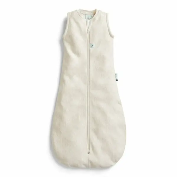 Sac de dormit, ErgoPouch, Jersey, 8-24 luni, 8-14 kg, TOG Bumbac organic, Fermoar bidirectional, Lavabil la masina, Croiala slim fit, Certificat non-toxic, Premiat in Australia, Bej