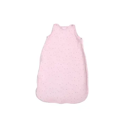 Sac de dormit Lorelli Pink Sky, primavara/vara, bumbac ranforce lavabil, doua straturi, 95 cm