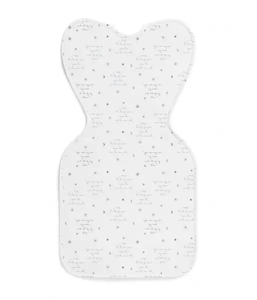 Sac de dormit pentru infasat Love to Dream Swaddle Up white M 3-6 luni 0.2 Tog