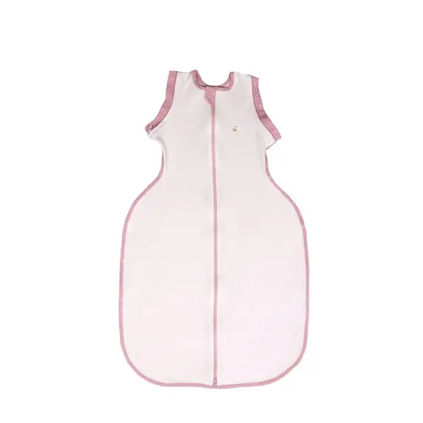 Sac de dormit Swaddle First Sleep Blush Pink 3-6 luni faza 2 pentru bebelusi 74 cm