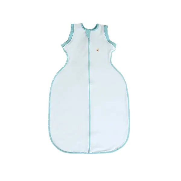 Sac de dormit Swaddle First Sleep Coral Blue 3-6 luni faza 2 pentru bebelusi 74 cm