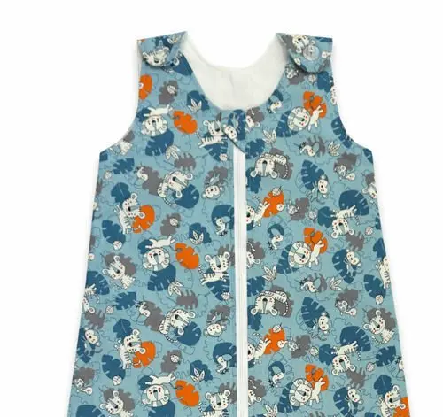 Sac de dormit vara 0.5 tog Tiger Jungle 140 cm