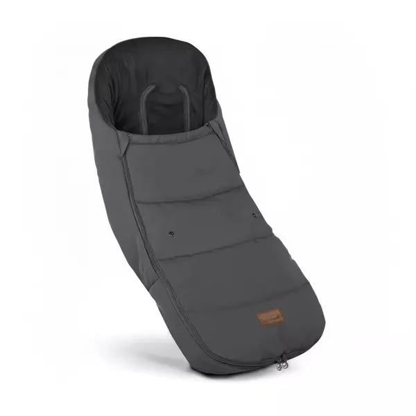 Sac de iarna, Jane, Dart, Pentru carucior, Universal, 13 x 45 x 93 cm, Material exterior hidrofug, Coal