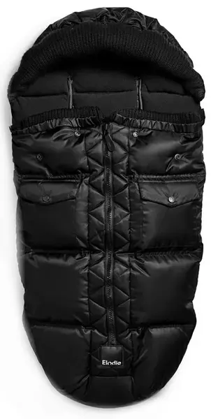 Sac de iarnă pentru cărucior Elodie - Black