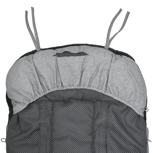Sac de iarna universal pentru carucior Jane Nest Shadow 95x46 cm material interior din fleece