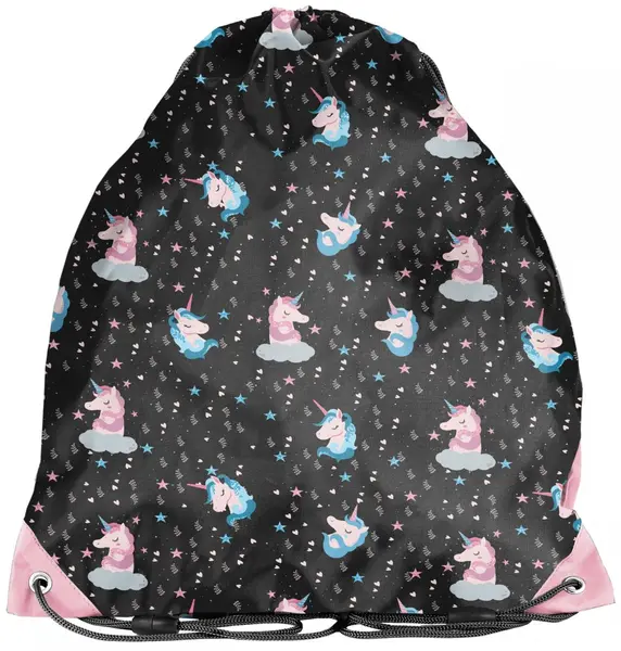 Sac de sport Paso Unicorn - negru