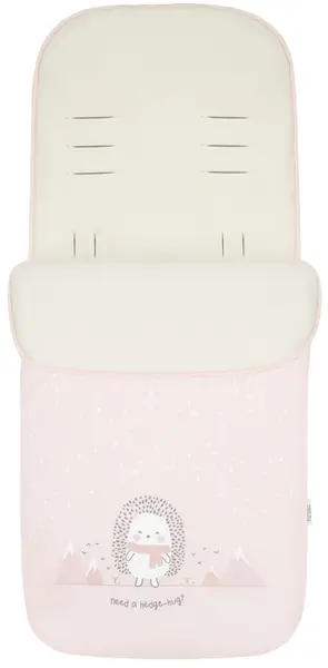 Sac pentru cărucior KikkaBoo - Polar Hedge-hugs, Pink