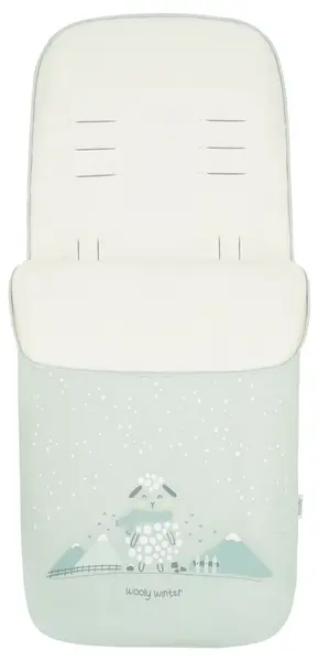Sac pentru cărucior KikkaBoo - Polar, Sleepy Sheep