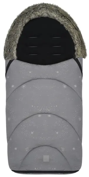 Sac pentru cărucior KikkaBoo - Trendy Galaxy, Grey