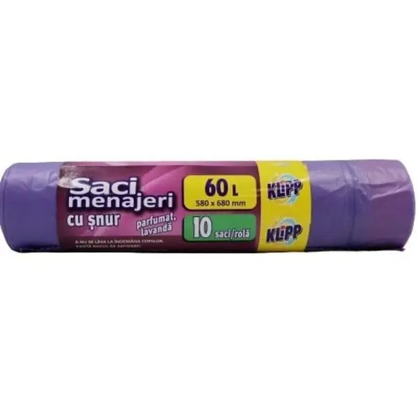Saci Menajeri Stella Super Etansi, 60 l, 10 Bucati