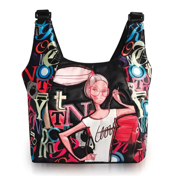 Sacosa de umar Colorino Instory Style negru Sacosa de umar Colorino Instory Style negru