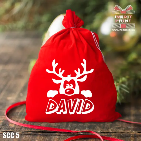 Saculet cadou personalizat SCC5
