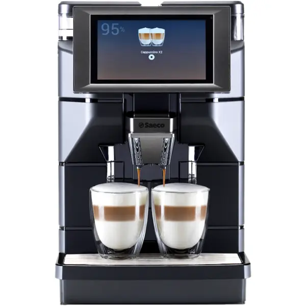 Saeco Espressor automat Saeco Magic M1, 1900 W, Capacitate boabe 600 gr, Rezervor 2.5 l, Rasnita incorporata cu 8 trepte, Negru