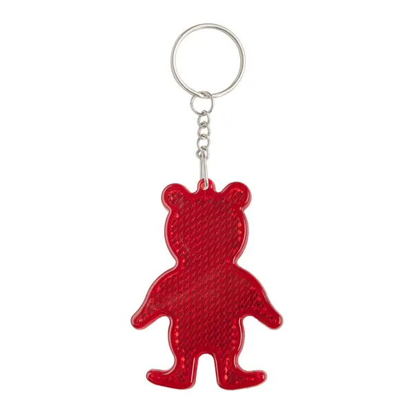 Safebear breloc reflectorizant - roșu