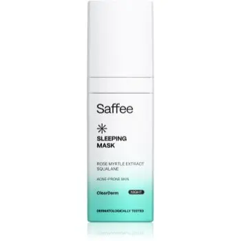 Saffee ClearDerm Sleeping Mask Masca de noapte pentru pielea problematica