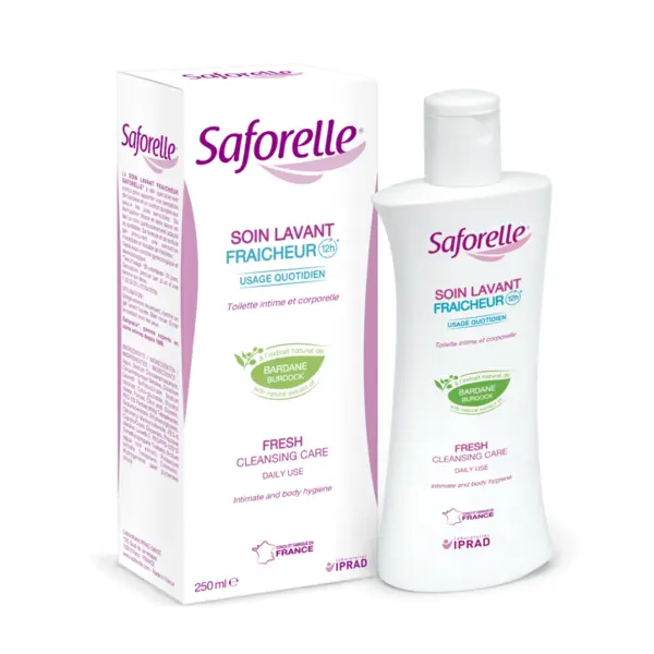 Saforelle Gel igiena intima si corporala Fresh Cleansing Care 250 ml