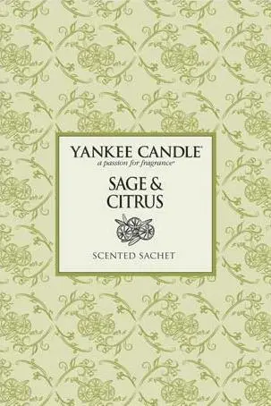 Sage & Citrus Scented Sachet