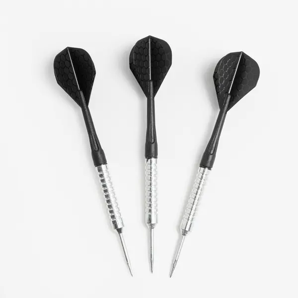 Săgeată darts T100 vârf oțel x3 Negru