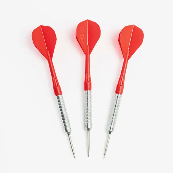 Săgeată darts T100 vârf oțel x3 Roșu