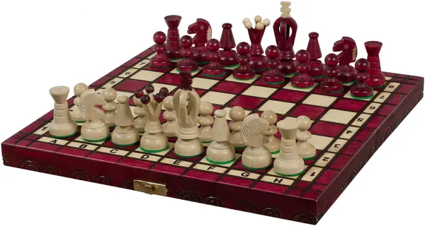 Şah Sunrise - Small King's Chess, rosu