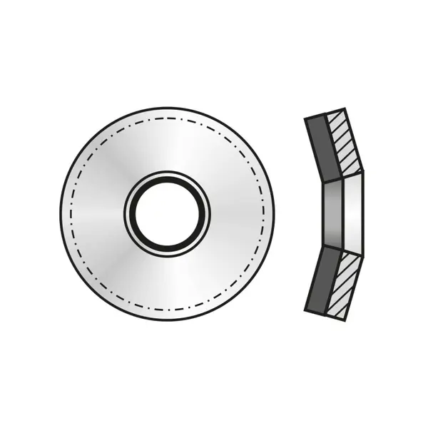 Saiba Cauciucata Epdm pentru Etansare Inox A2-5.3 X 19