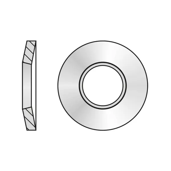Saiba Conica Arc 6796 Otel Zincat-M4 4.3 X 9 X 1.0