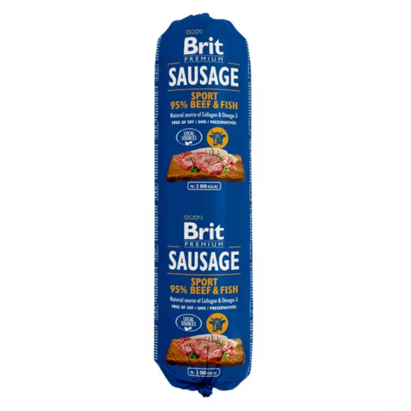 Salam pentru cani Brit Sport 800 g
