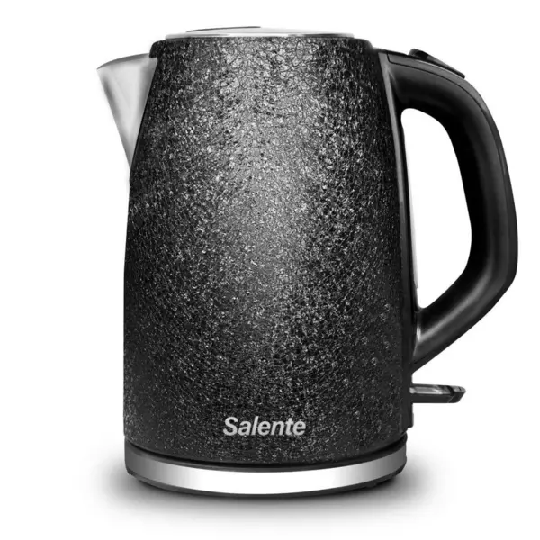 SALENTE Salente IceQueen, ceainic electric de 1,7 l, otel inoxidabil, 2200 W, Negru