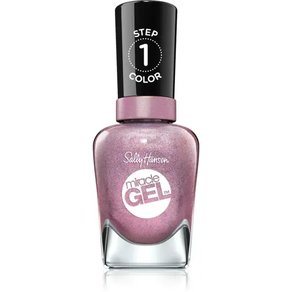 Sally Hansen Miracle Gel™ gel de unghii fara utilizarea UV sau lampa LED culoare 564 Metro Midnight 14,7 ml
