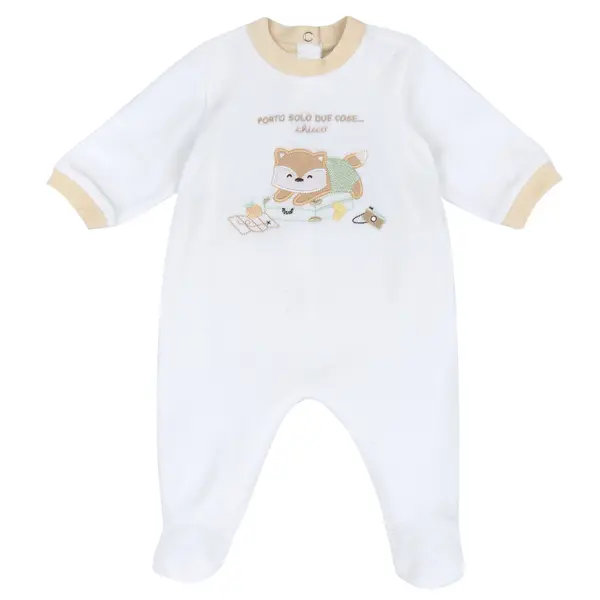 Salopeta bebe Chicco, Alb, 02087-70MFCI