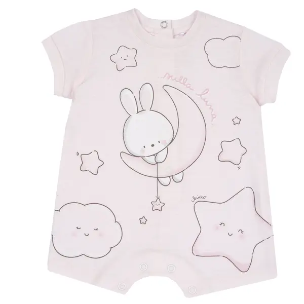 Salopeta bebe Chicco, pantaloni scurti, Roz, 51330-66MFCI