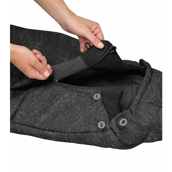 Salopeta General footmuff Bebe Confort Black Raven