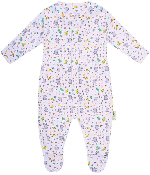 Salopetă pentru bebeluşi Bio Baby - 74 cm, 6-9 luni, multicolor