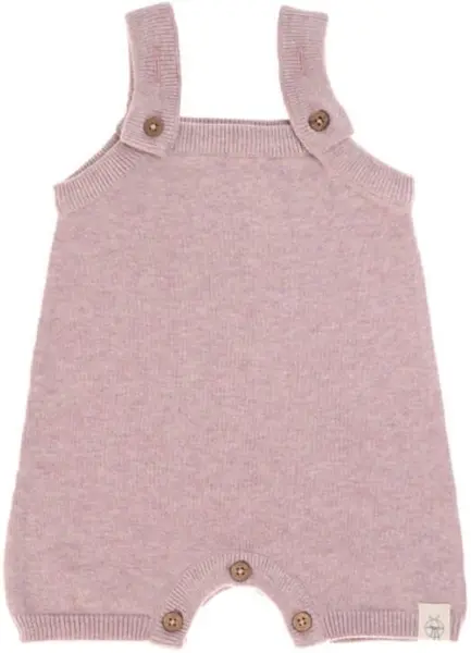 Salopeta pentru copii Lassig - Cozy Knit Wear, 62-68 cm, 2-6 luni, roz