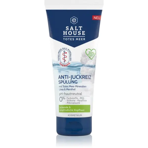 Salt House Dead Sea Therapy Anti-Itch Conditioner balsam liniștitor pentru un scalp uscat, atenueaza senzatia de mancarime 200 ml