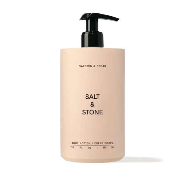 Salt & Stone – Body Lotion Saffron & Cedar, 450ml