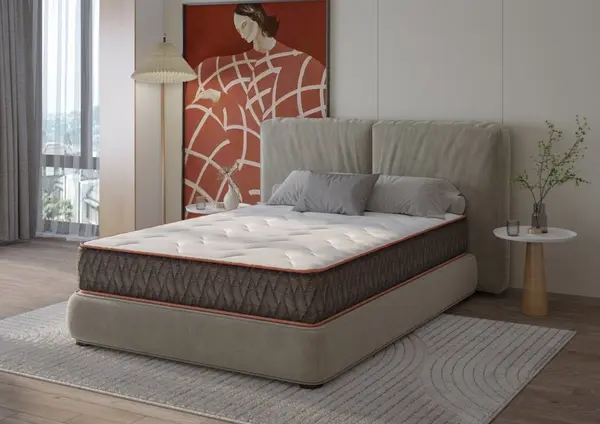 Saltea cu arcuri Supreme Comfort Pocket Multilayer 90x200x30 cm