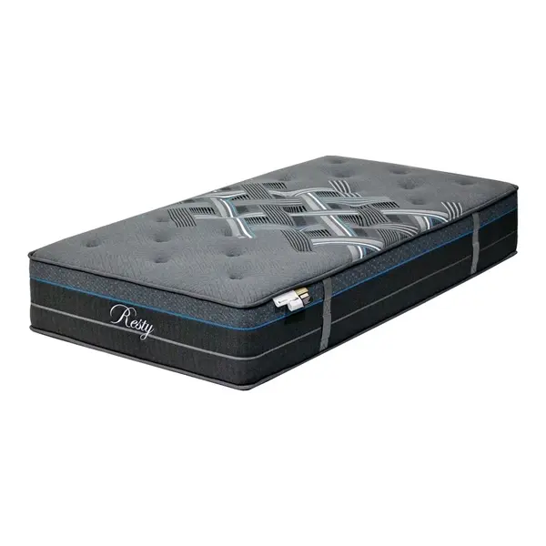 Saltea cu euro top, Resty, Pako, Gri 100x200x32 cm