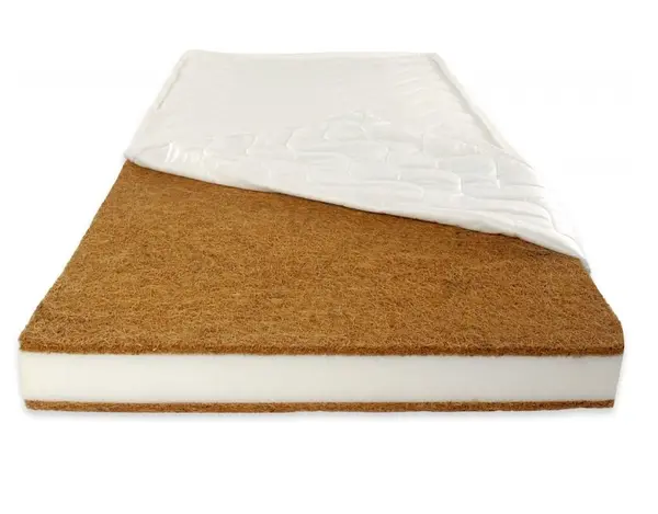 Saltea cu husa detasabila din microfibra Nichiduta Cocos Comfort + 120x60x12 cm
