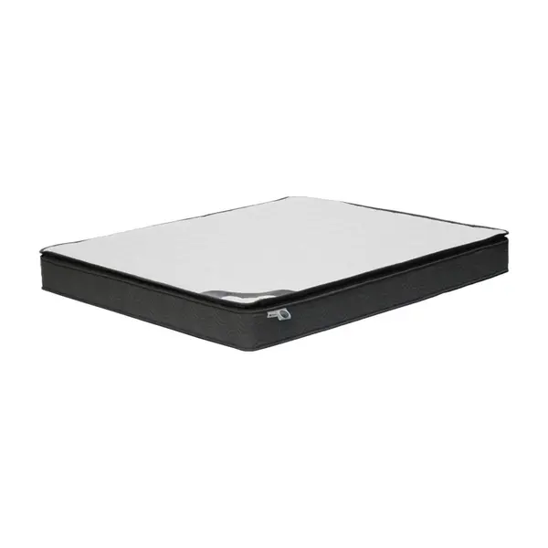 Saltea cu plasa de arcuri cu o singura fata 18 cm Perfecto Pako World Alb 120x200x18 cm