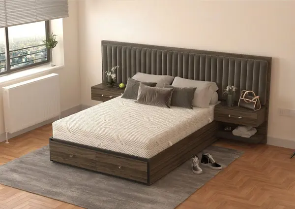 Saltea cu spuma poliuretanica Somnexpert Silver forte 90x200x20 cm ortopedica