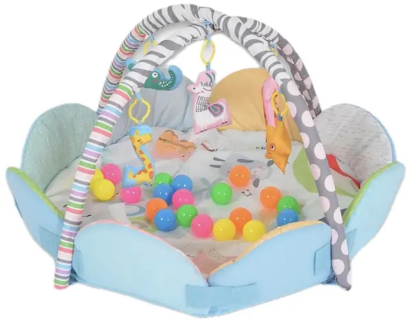 Saltea de activități pentru bebeluși Happy Space - Daisy