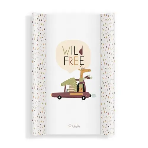 Saltea de infasat bebe cu intaritura 70x47,5 Klups Wild Free 438