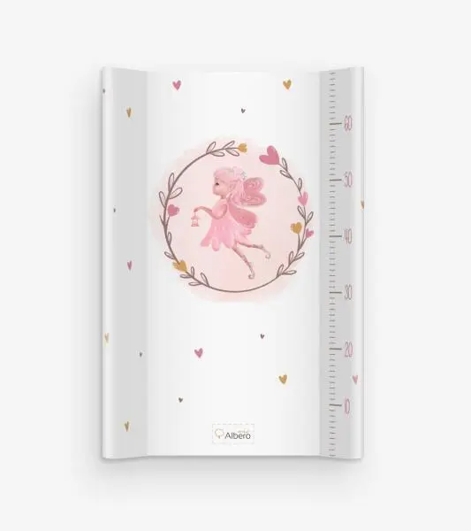 Saltea de infasat bebe cu intaritura 70x48 Klups Fairy 418