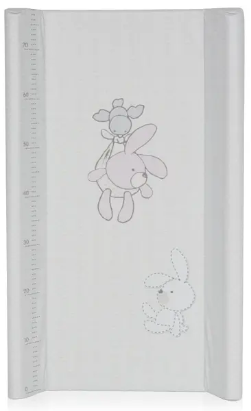 Saltea de infasat cu intaritura, Lorelli, 50 x 80 cm, Grey