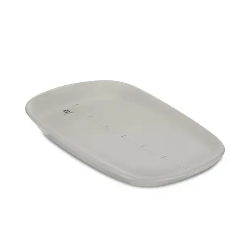 Saltea de infasat din spuma poliuretanica moale Lorelli Lulu, suprafata gradata, antialunecare, impermeabila, 43 x 10 x 68 cm, Gri